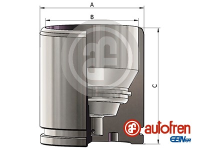 Piston, brake caliper (Rear axle)  Art. D025681