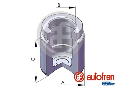 Piston, brake caliper (Rear axle)  Art. D025689