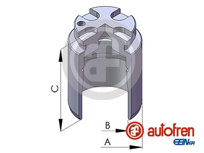 Piston, brake caliper (Rear axle)  Art. D025729