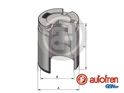 Piston, brake caliper (Rear axle)  Art. D025742