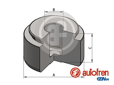 Piston, brake caliper (Front axle)  Art. D025749