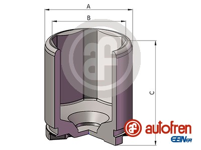 Piston, brake caliper  Art. D025797