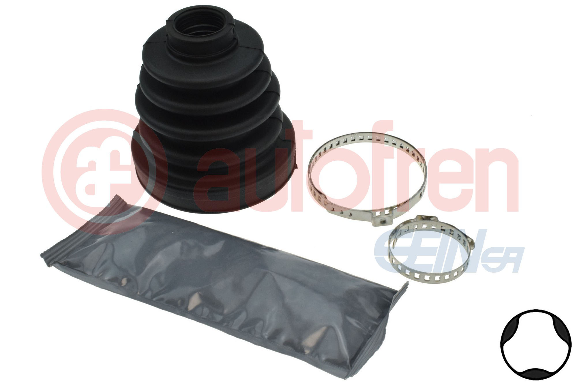 Bellow Kit, drive shaft (Gear side)  Art. D8428