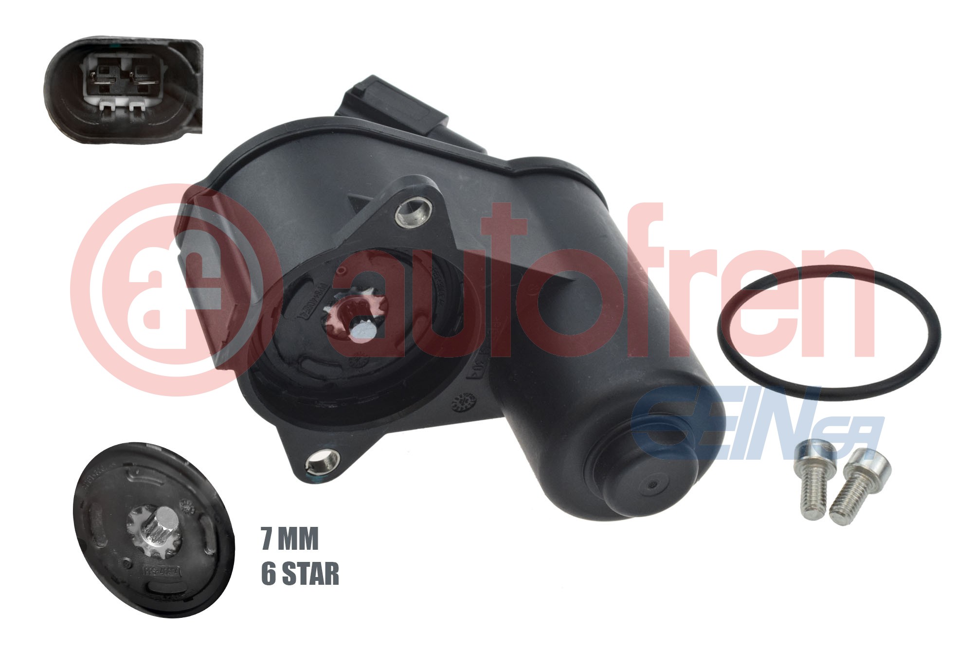 Control Element, parking brake caliper  Art. DEPB018