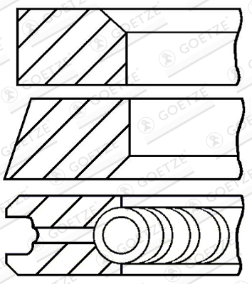 Piston Ring Kit  Art. 0810410000