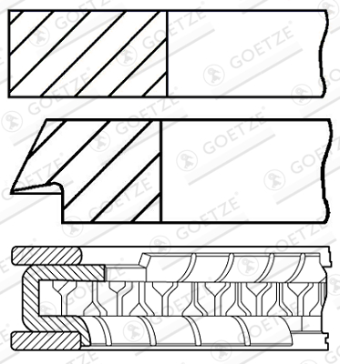 Piston Ring Kit  Art. 0810520000