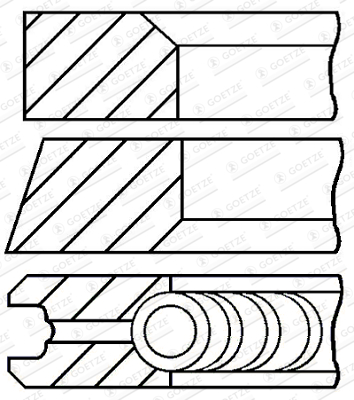 Piston Ring Kit  Art. 0810540000