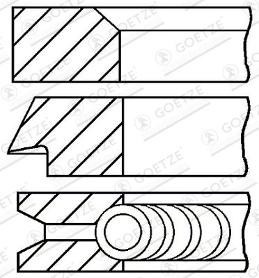 Piston Ring Kit  Art. 0810650000