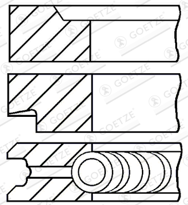 Piston Ring Kit  Art. 0810710000