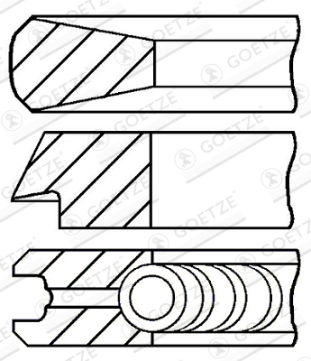 Piston Ring Kit  Art. 0810820000