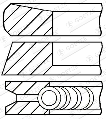 Piston Ring Kit  Art. 0812740000