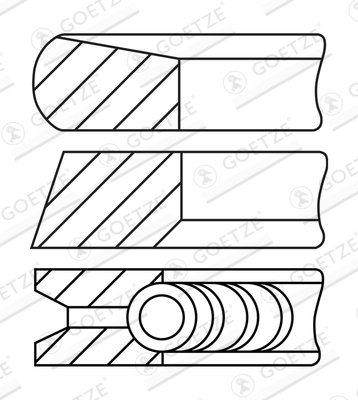 Piston Ring Kit  Art. 0813750730