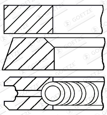 Piston Ring Kit  Art. 0814060000