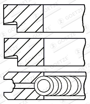 Piston Ring Kit  Art. 0814520000