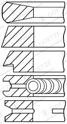 Piston Ring Kit  Art. 0817430010