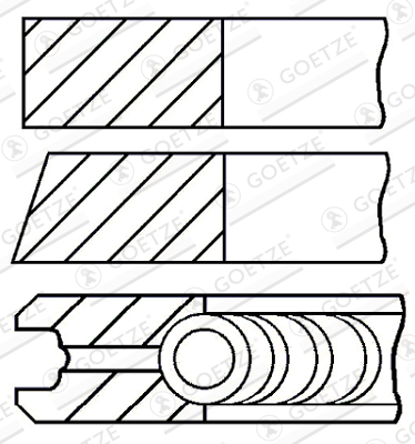 Piston Ring Kit  Art. 0828800010