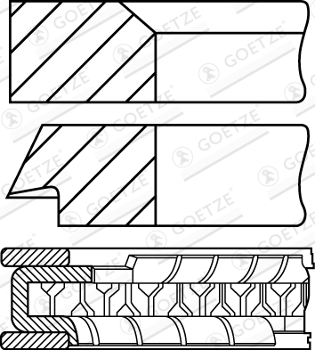 Piston Ring Kit  Art. 0830500010