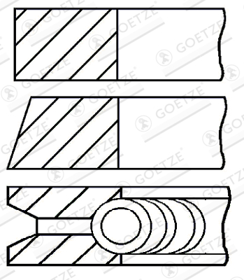 Piston Ring Kit  Art. 0833640000