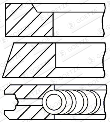 Piston Ring Kit  Art. 0833740000