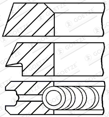 Piston Ring Kit  Art. 0839910000