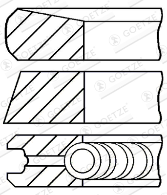 Piston Ring Kit  Art. 0842240700