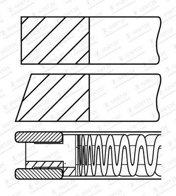 Piston Ring Kit  Art. 0842610000