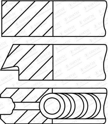 Piston Ring Kit  Art. 0843050000