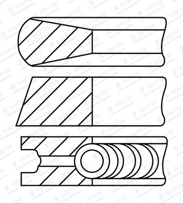 Piston Ring Kit  Art. 0843190010