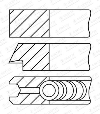 Piston Ring Kit  Art. 0843220010