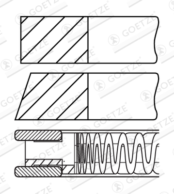 Piston Ring Kit  Art. 0843390000