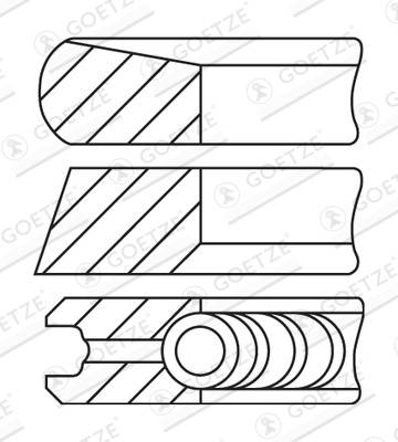 Piston Ring Kit  Art. 0843520010