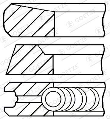 Piston Ring Kit  Art. 0843610700