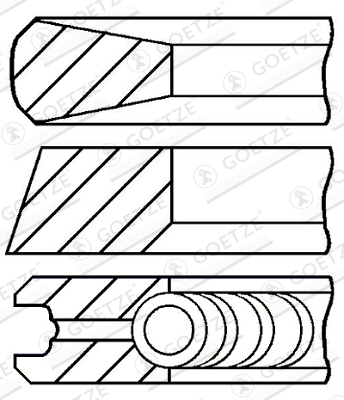 Piston Ring Kit  Art. 0843670800