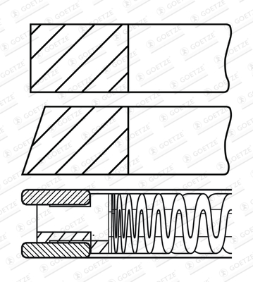 Piston Ring Kit  Art. 0844050000