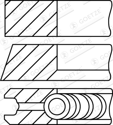 Piston Ring Kit  Art. 0844170000