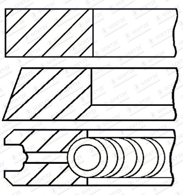 Piston Ring Kit  Art. 0844410700