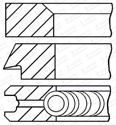 Piston Ring Kit  Art. 0845300000