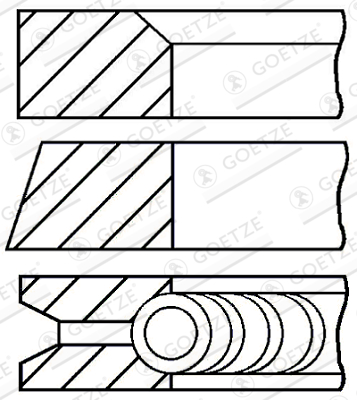 Piston Ring Kit  Art. 0850220000