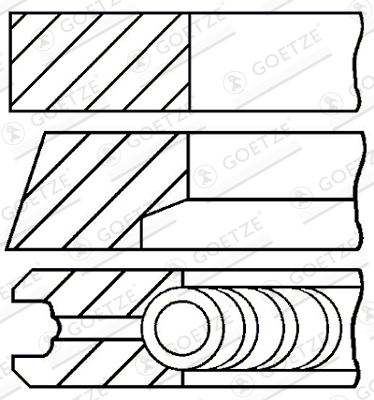 Piston Ring Kit  Art. 0852490000