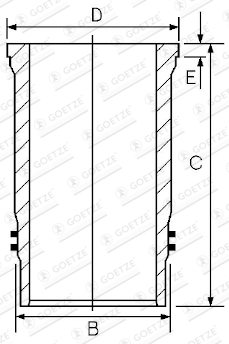 Cylinder Sleeve  (108)  Art. 1548045000