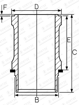 Cylinder Sleeve  (127)  Art. 1557006000