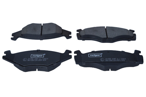 Brake Pad Set, disc brake (Front axle)  Art. 190582