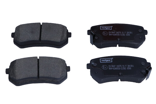 Brake Pad Set, disc brake (Rear axle)  Art. 193647