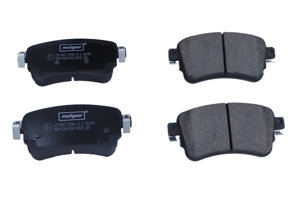 Brake Pad Set, disc brake (Front axle, left)  Art. 193663