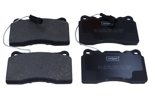 Brake Pad Set, disc brake (Front axle)  Art. 193666