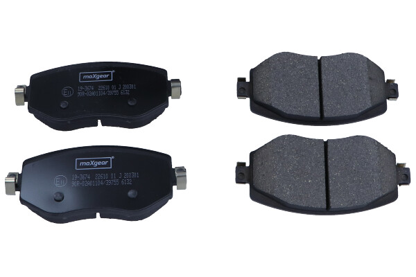 Brake Pad Set, disc brake (In front)  Art. 193674