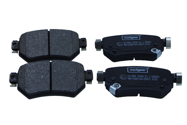 Brake Pad Set, disc brake (Front axle, right)  Art. 193906