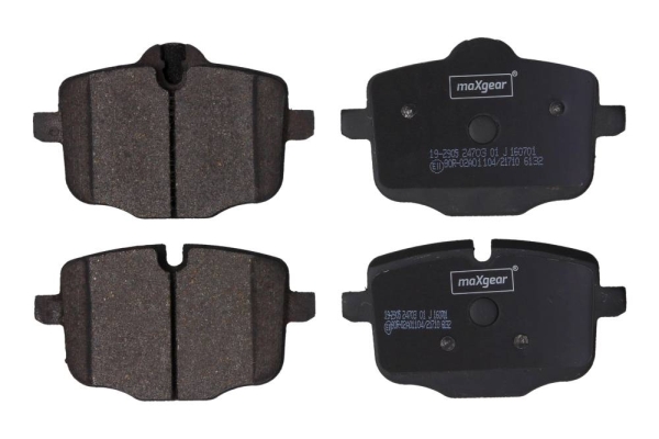 Brake Pad Set, disc brake (Rear axle)  Art. 192905