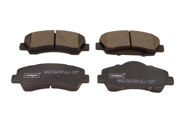 Brake Pad Set, disc brake (Front axle)  Art. 193029