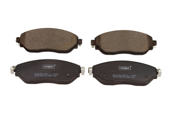 Brake Pad Set, disc brake (Front axle)  Art. 192944